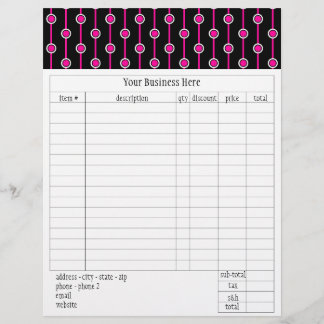 Orderformulär för plocka-A-FÄRG och Rand