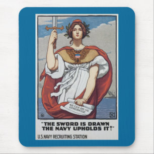 Ordet är ritat, marinen skyddar det musmatta