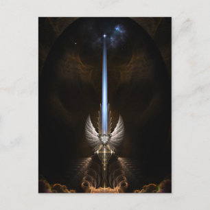 Ordet "Arkledious Postcard" i Angel Vinge Vykort