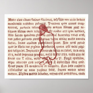 Ordet Glasmosaik 1 Poster