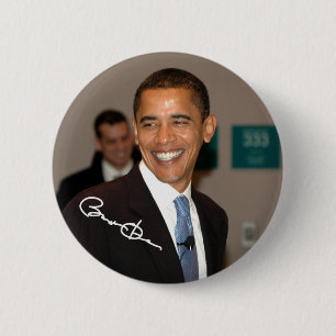 Ordförande Barack Obama Knapp