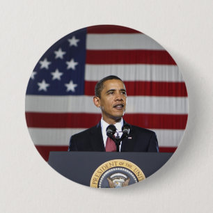 Ordförande Barack Obama Knapp