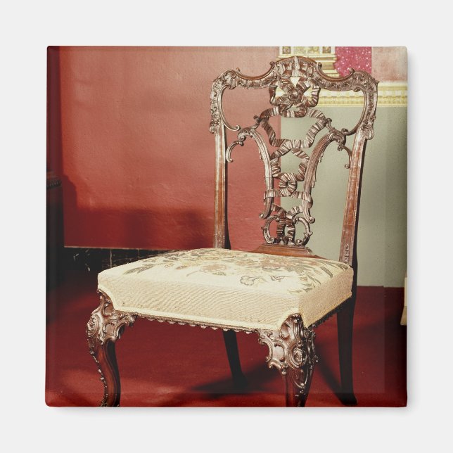 Ordförande, Chippendale ’Director’ design, 1760 Magnet (Framsidan)