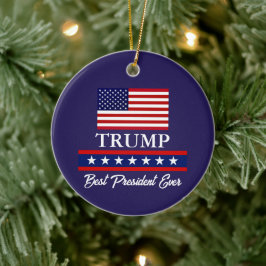 ORDFÖRANDE DONALD TRUMP CHRISTMAS ORNAMENT