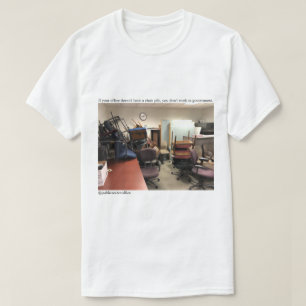 Ordförande för den offentliga sektorn Pile T-shirt