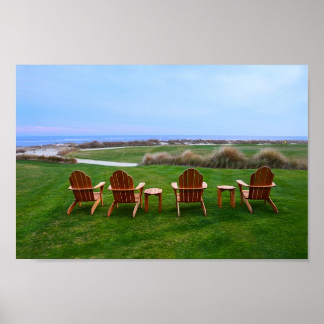 Ordförande i artonde Hål, Kiawah Poster (Framsidan)