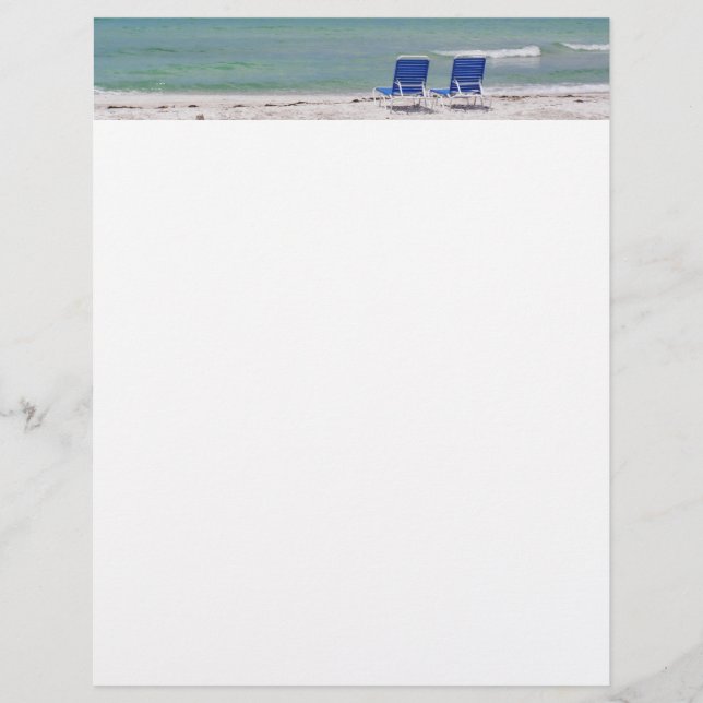 Ordförande i Beach Letterhead (Framsida)