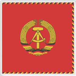 Ordförande i statsrådet i Öster Tysklanda Flagga Klistermärken