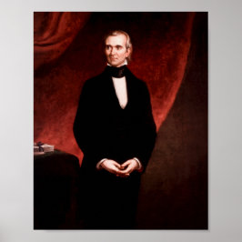 Ordförande James K. Polk Porträtt Poster
