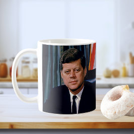Ordförande John F. Kennedy Kaffemugg