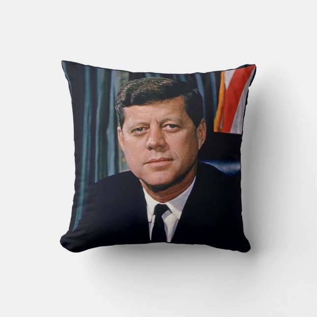 Ordförande John F. Kennedy Kudde (Framsida)