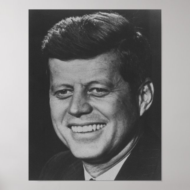 Ordförande John F. Kennedy Poster (Framsidan)
