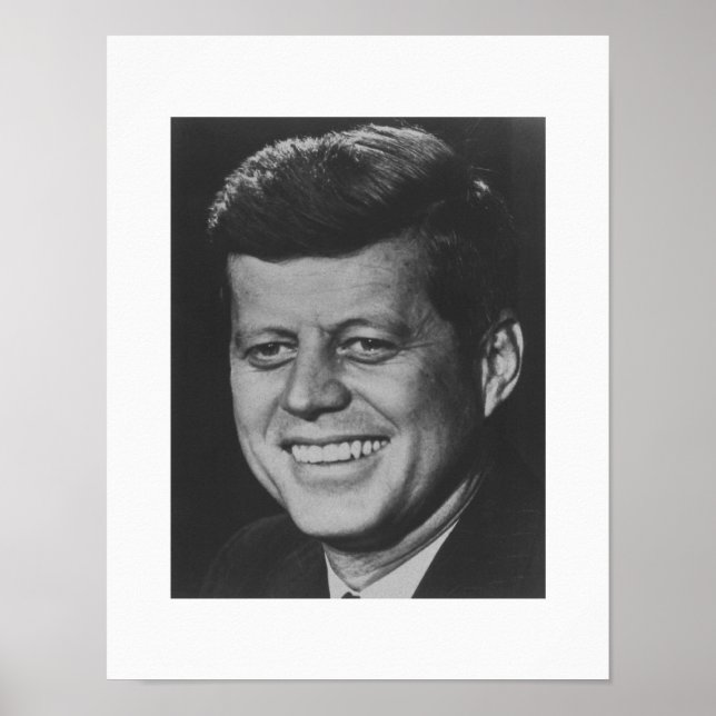 Ordförande John F. Kennedy Poster (Framsidan)