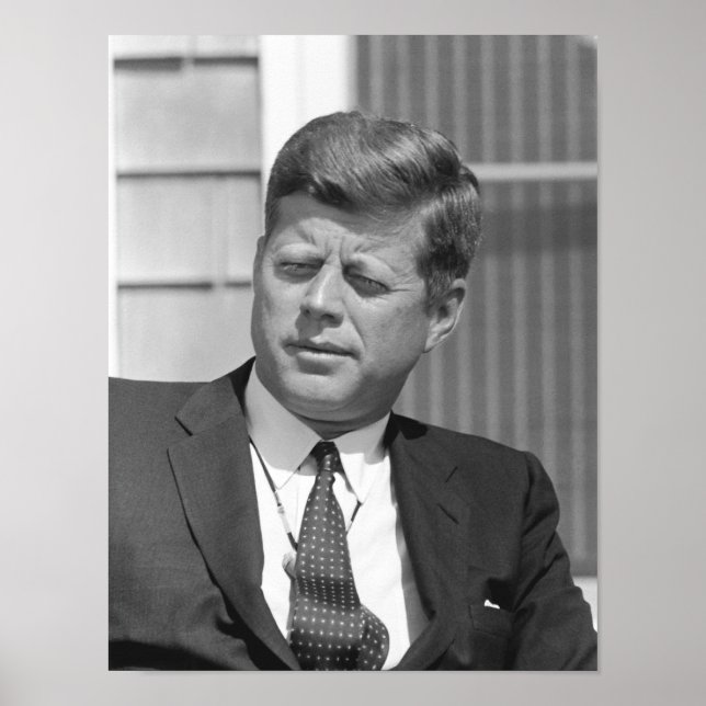 Ordförande John F. Kennedy Poster (Framsidan)