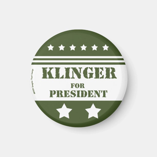 Ordförande Klinger Magnet (Framsidan)