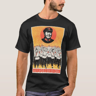 Ordförande Mao är den rödaste röda sol T Shirt