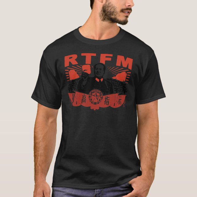 Ordförande Mao RTFM Roy Essential T-Shirt (Framsida)