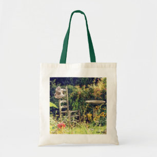 "Ordförande med Hat i Garden" Budget Canvas Tote Tygkasse
