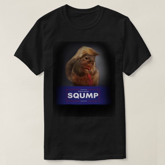 Ordförande Sqump (ekorretrumpen) T-Shirt (Design framsida)