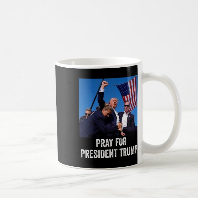 Ordförande Trump 4 Kaffemugg (Höger)