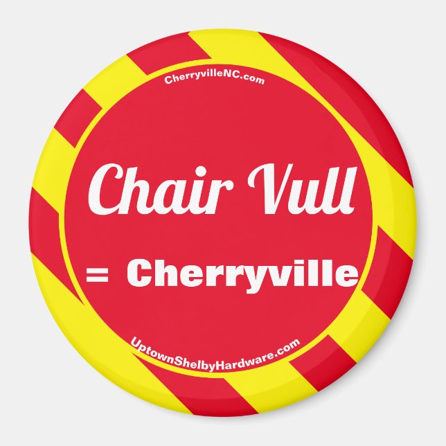 Ordförande Vull = Cherryville Magnet (Framsidan)