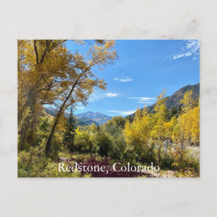 Ordförande, vykort för berg i Redstone, Colorado