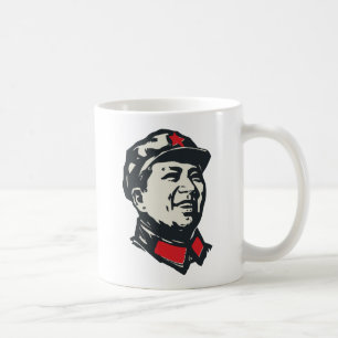 OrdförandeMao porträtt Kaffemugg