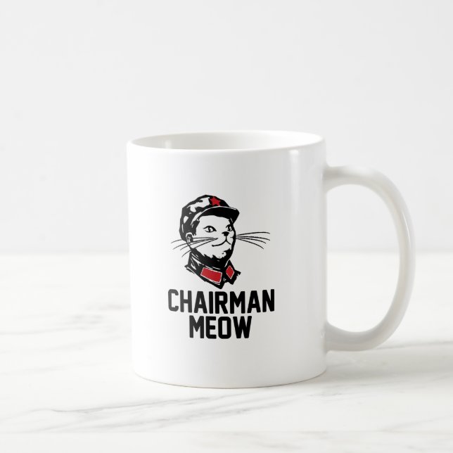 Ordföranden jamar (den Mao) designen Kaffemugg (Höger)