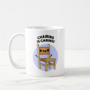 Ordförandeskapet tar hand om den nye delningspun kaffemugg