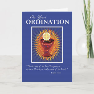 Ordination Grattiss Host och Kopp Kort