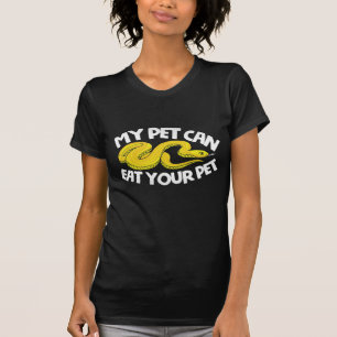 Ordinkummeln Älskare Boll Python Gult Råtta Maj T Shirt