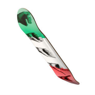 Orditalien över den italienska flagga skateboard bräda 19,5 cm