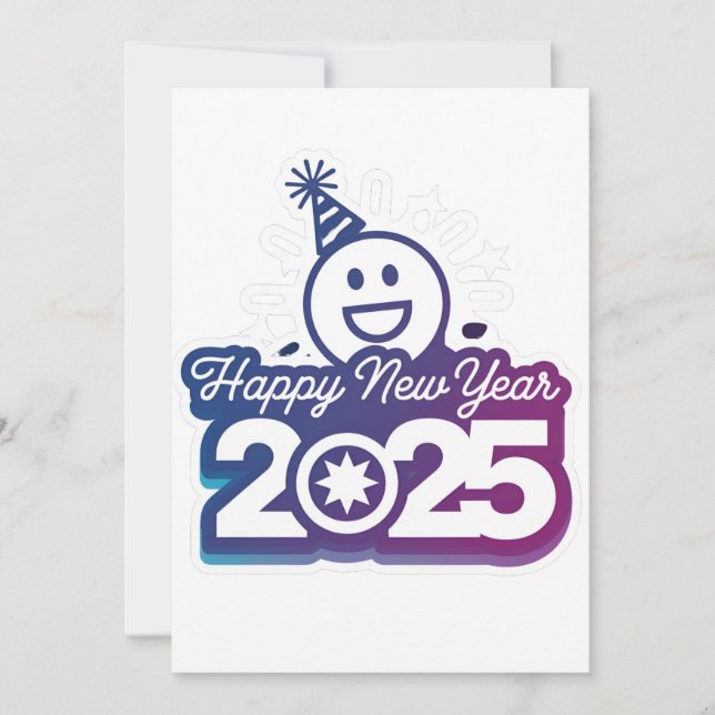 Ordkänslan: Nyår 2025 Julkort (Framsida)