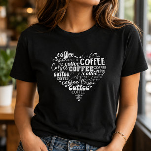 Ordkonst Kaffeälskare T Shirt