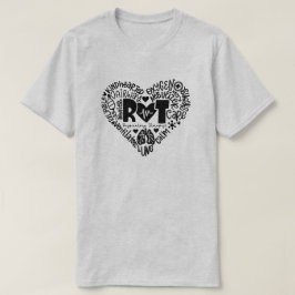 Ordkonst Sjukgymnastik för andning T Shirt