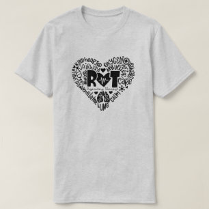 Ordkonst Sjukgymnastik för andning T Shirt