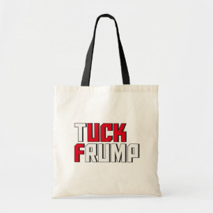 Ordlek för Tuck Frump Funny Anti Donald Trump Tygkasse