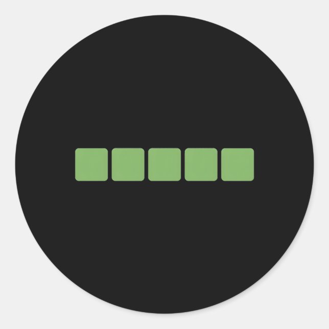 ordlek runt klistermärke (Framsida)