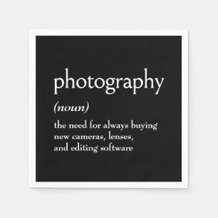 Ordlistedefinition för FOTOGRAFI Pappersservett