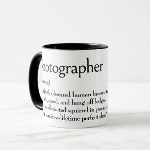 Ordlistedefinition för FOTOGRAPHER Mugg