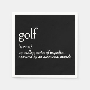 Ordlistedefinition för GOLF Pappersservett