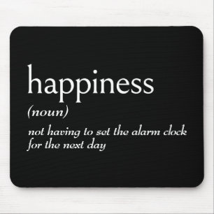 Ordlistedefinition för HAPPINESS Musmatta