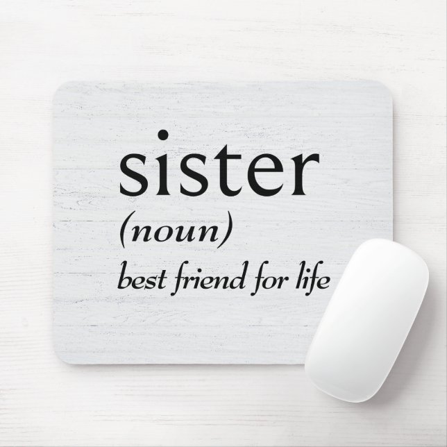 Ordlistedefinition för SISTER Musmatta (Med mus)