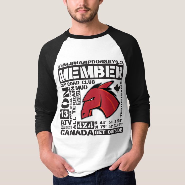 OrdMärkre-Clod 3/4 sleeve T Shirt (Framsida)