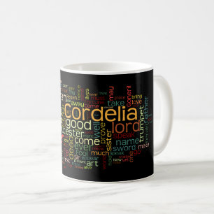 Ordmugg för kung Lear Kaffemugg