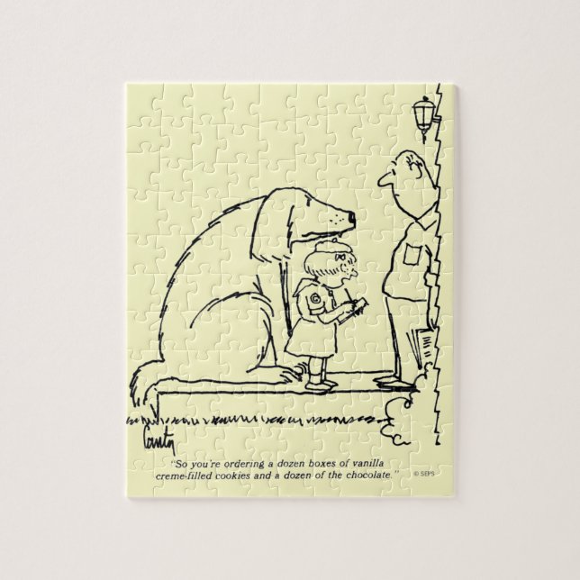 Ordna cookies pussel (Vertikal)