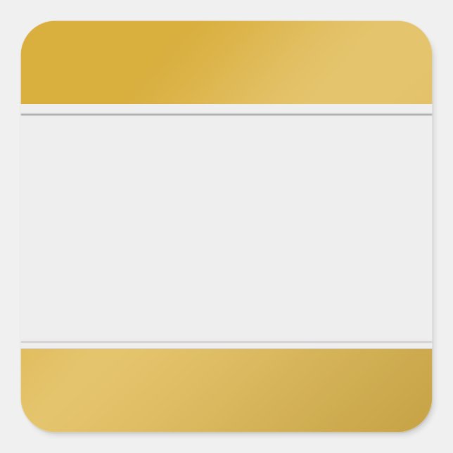 Ordna rena etiketter en Färg Golden (Framsida)