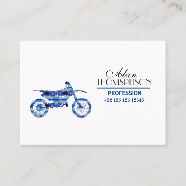 Ordna till för att gå visitkort (Framsida)