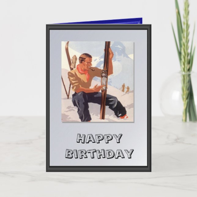 Ordna till för att skida kort (Framsida)