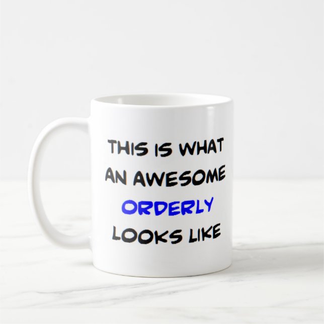 ordnad, fantastisk kaffemugg (Vänster)